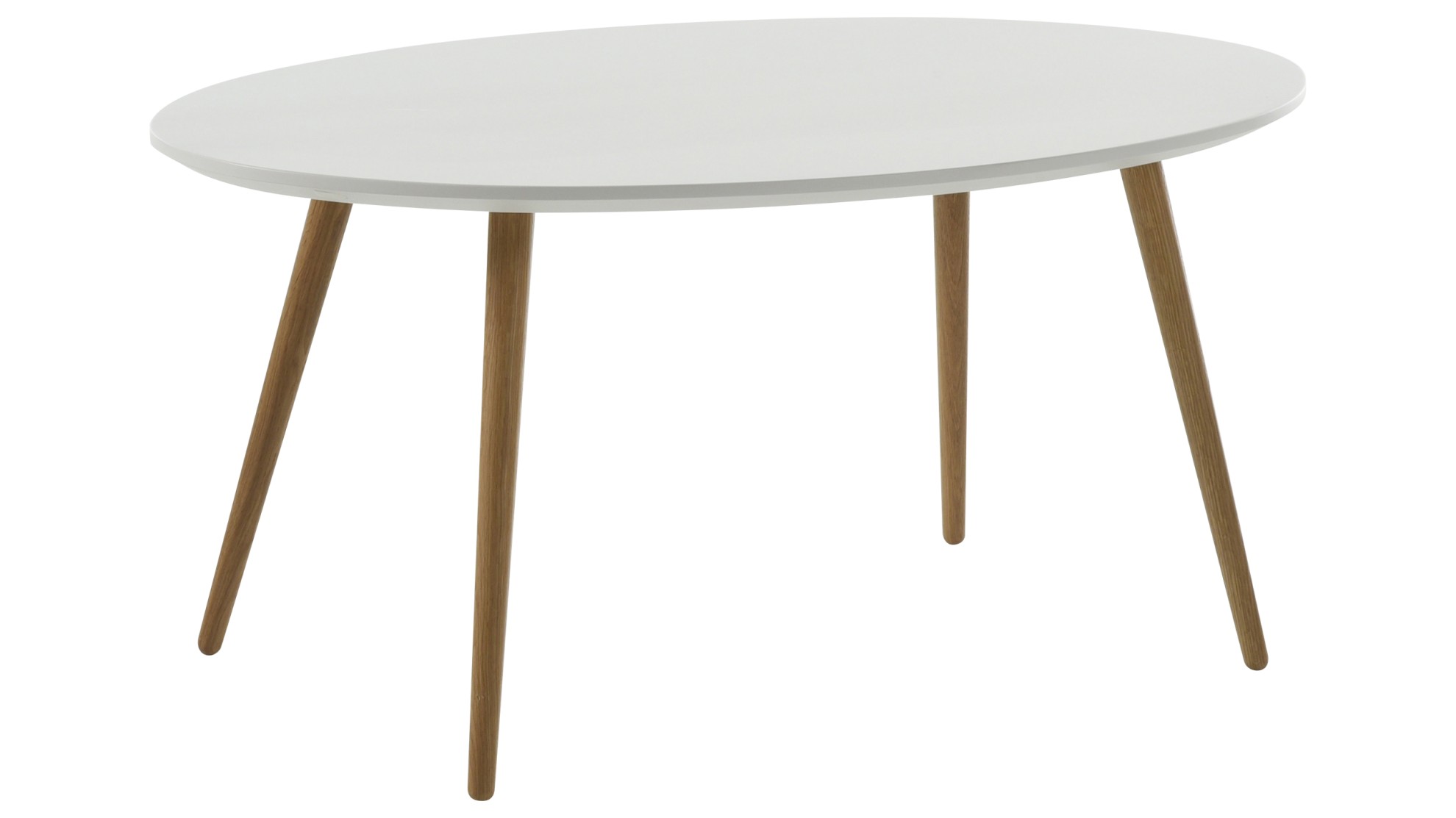 NOORA-sohvapöytä, 100 cm (valkoinen/tammi) - Sohvapöydät | Sotka
