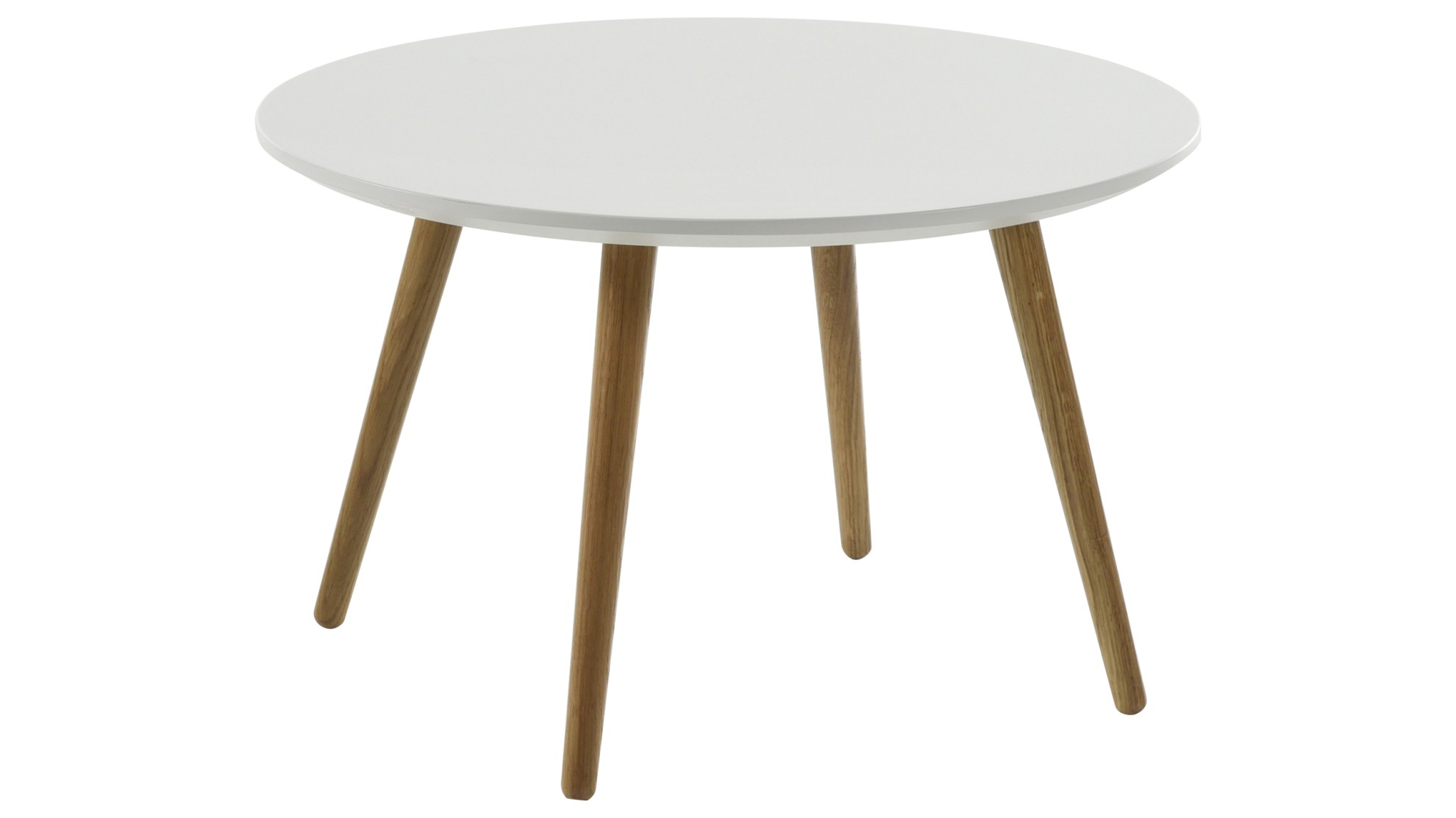 NOORA-sohvapöytä, 65 cm (valkoinen/tammi) - Sohvapöydät | Sotka