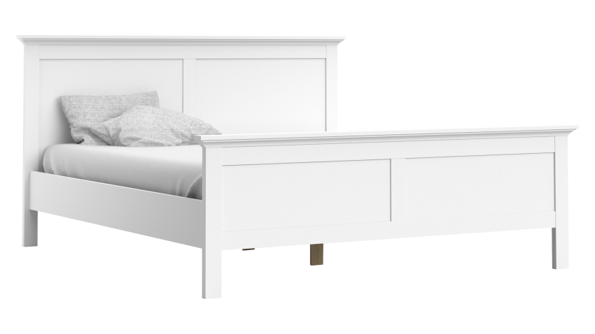 PARIS-sänky 160x200 cm, valkoinen