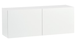 MONACO-seinähylly, ovilla (valkoinen)