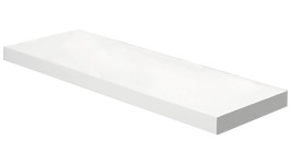 BLOCK-seinähylly, 90 x 23 cm (valkoinen)