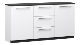 LAKEUS 135 senkki 3+2  valkoinen/musta