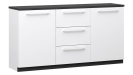 LAKEUS 135 senkki 3+2  valkoinen/musta