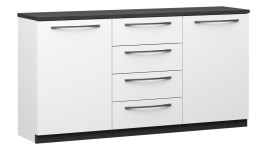 LAKEUS 135 senkki 4+2  valkoinen/musta