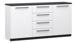 LAKEUS 135 senkki 4+2 valkoinen/musta