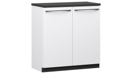 LAKEUS 68 ovikaappi valkoinen/musta