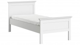 PARIS-sänky 90x200 cm, valkoinen