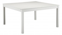 Pohjanmaan LISA-ruokapöytä, 140cm neliö (valkoinen)