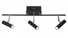 ARTIC-spotti 3os suora LED musta