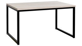 VIRTA-sohvapöytä (musta/hopea)