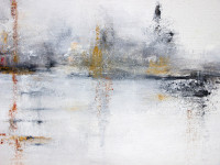 WHITE ABSTRACT-taulu WHITE ABSTRACT-taulu