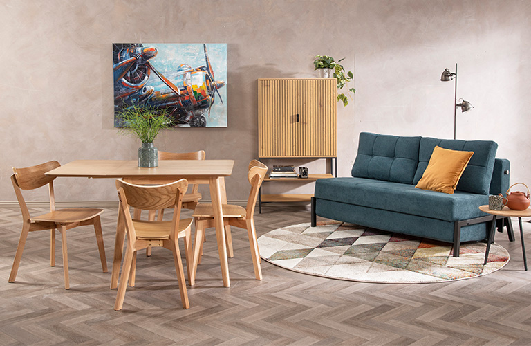 Pienen asunnon sisustaminen on kuin pelaisi Tetrist&auml;. Lopputulos kuitenkin palkitsee, kun kaikille toiminnoille on l&ouml;ytynyt oma paikkansa.