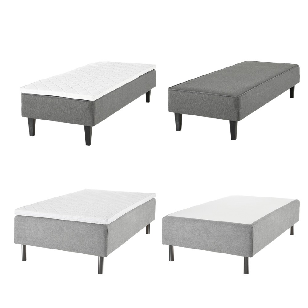 Runkopatjas&auml;nkyj&auml; l&ouml;ytyy aina 80 cm leve&auml;st&auml; parivuodekokoon asti. Kuvassa 80 cm ja 120 cm runkopatja sijauspatjalla ja ilman.