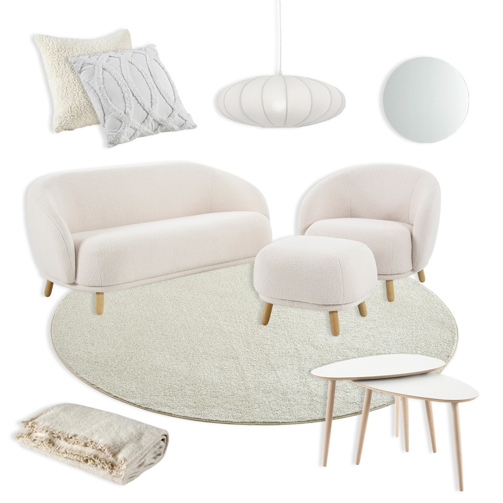 Valkoinen sohva on monien sisustusunelma.&nbsp;