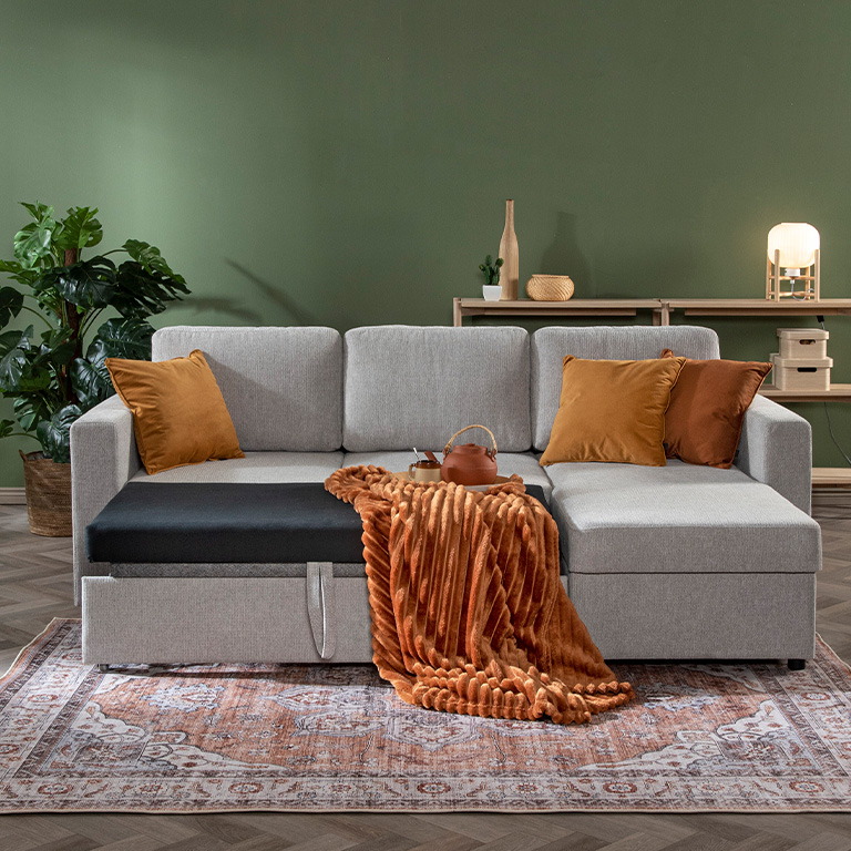 ...ja illalla leve&auml; vierasvuode.